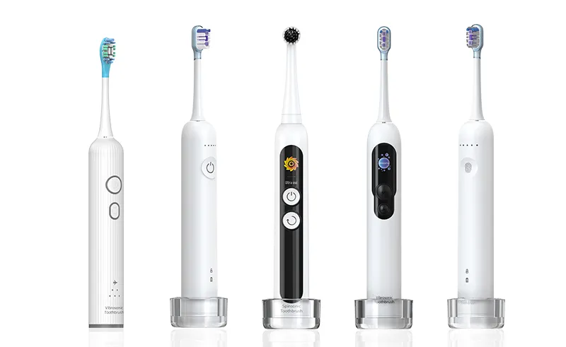 Custom high-performance sonic electric toothbrushes showcasing customizable brushing modes and bristles from a top-tier manufacturer.