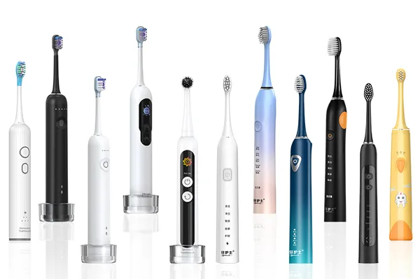 A curated range of high-performing, market-tested electric toothbrush designs from our mature product solution library ready for custom branding.