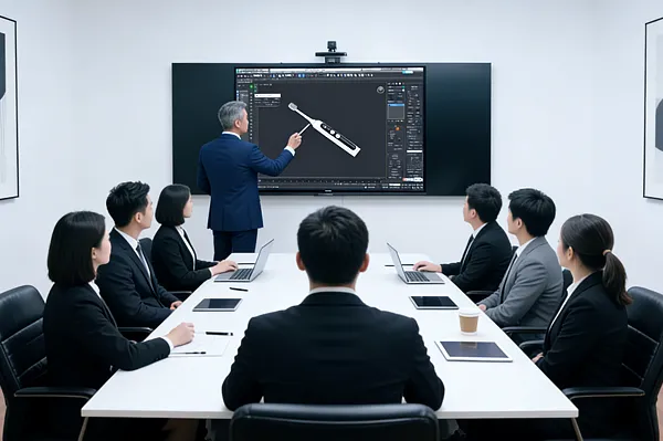 Client presentation and sample approval process locking in specifications for custom electric toothbrush production.