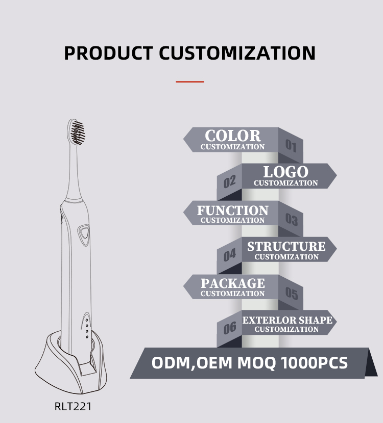 electric toothbrush rlt221 details 12