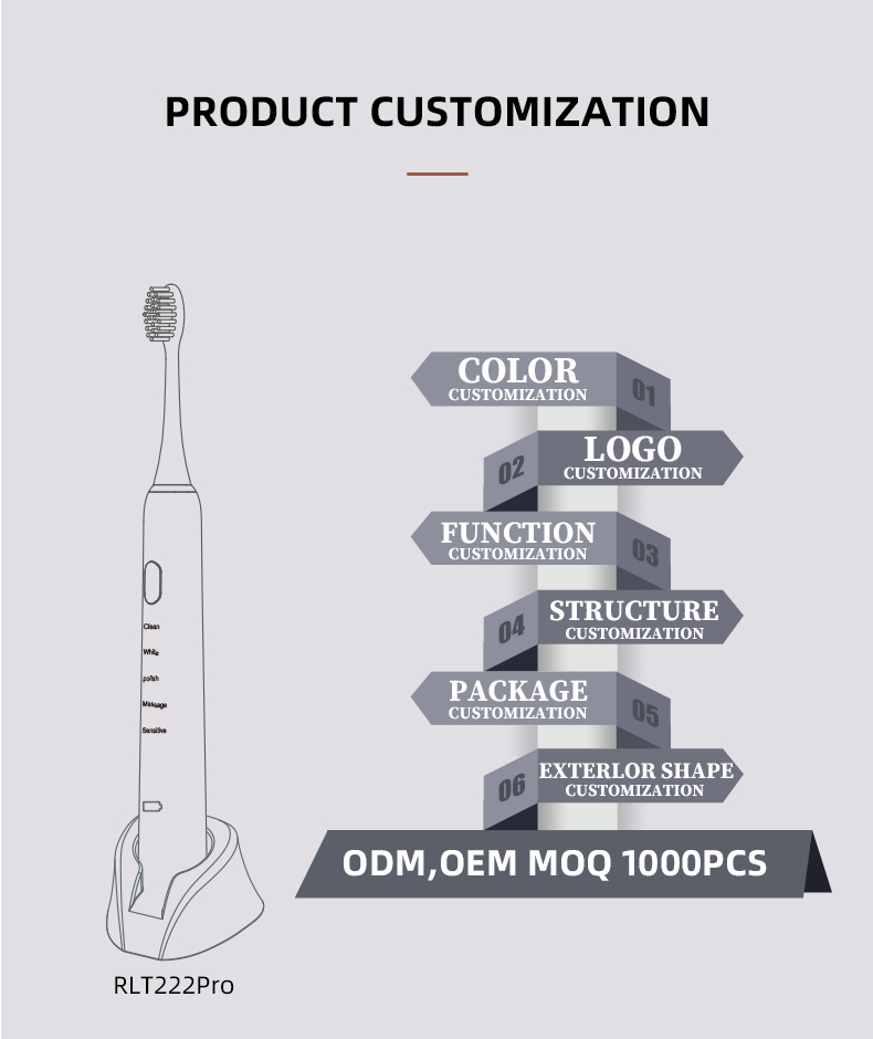 electric toothbrush rlt222 details 12