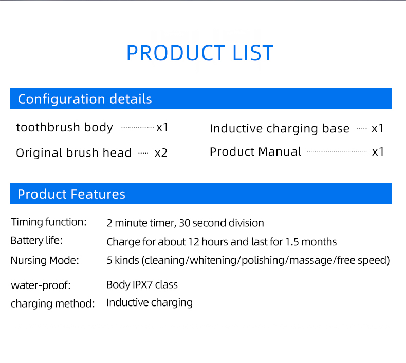 electric toothbrush rlt225 details 15