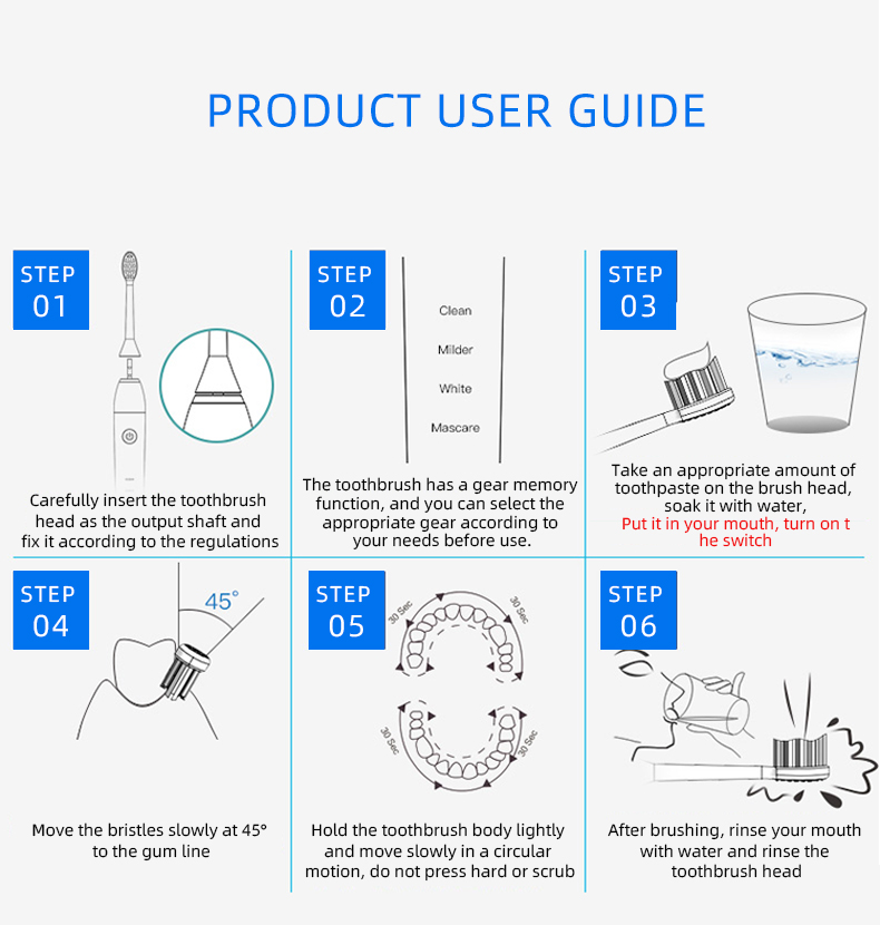 electric toothbrush rlt225 details 17