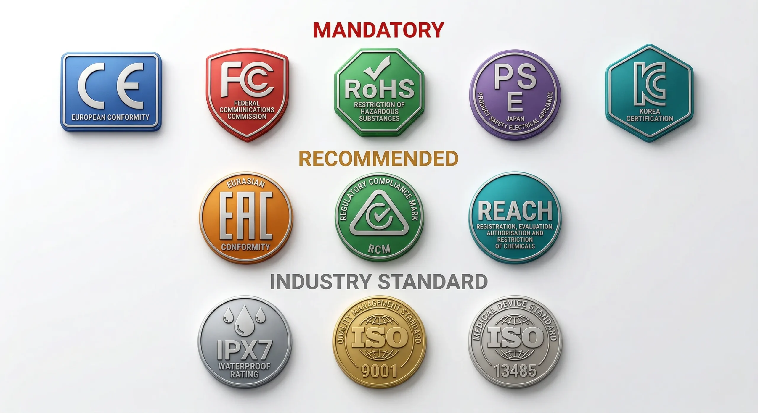 brosse à dents électrique certifications obligatoire recommandé vue d'ensemble échelle