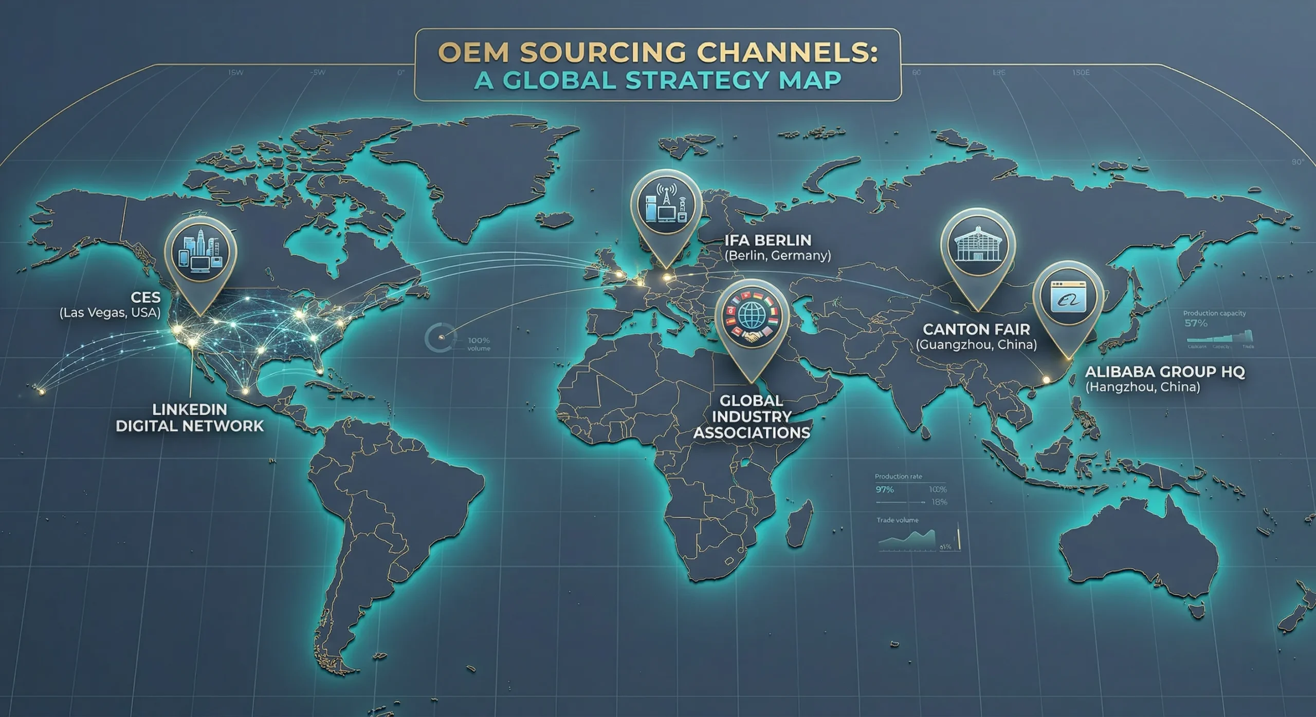 global sourcing channels oem manufacturers map scaled
