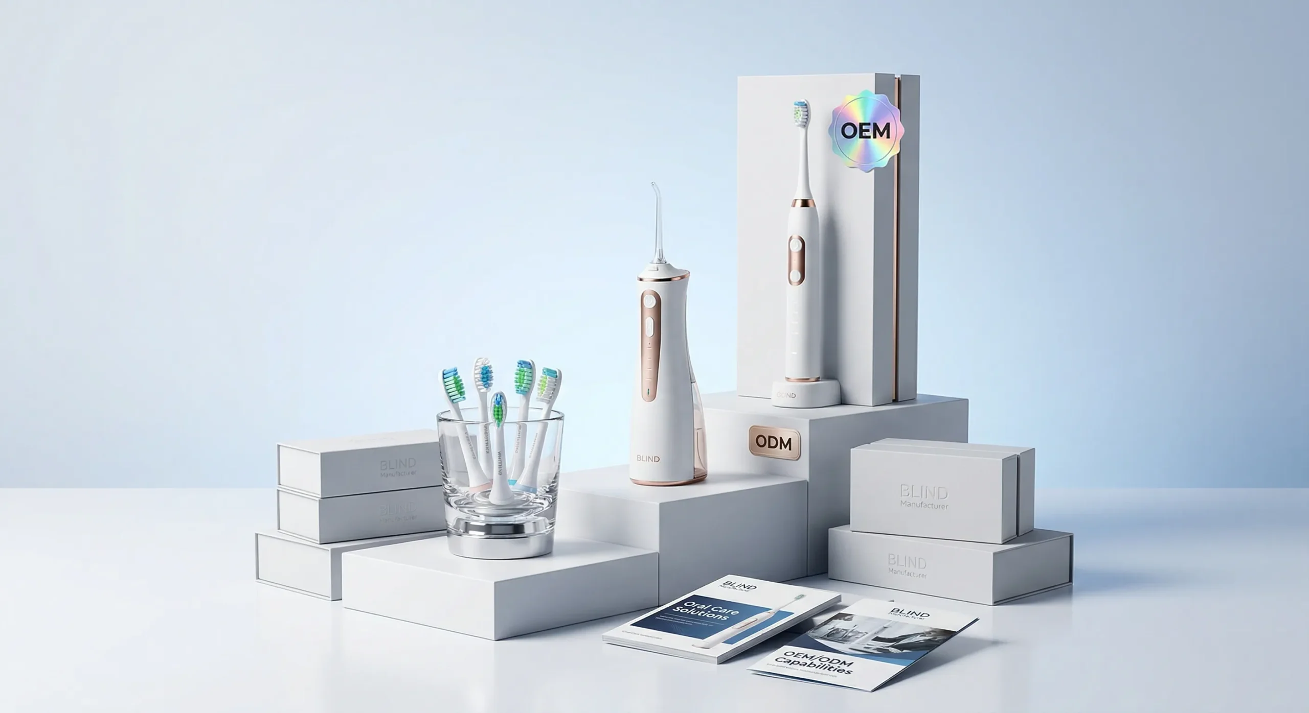 relish oem odm oral care product lineup electric toothbrush water flosser scaled