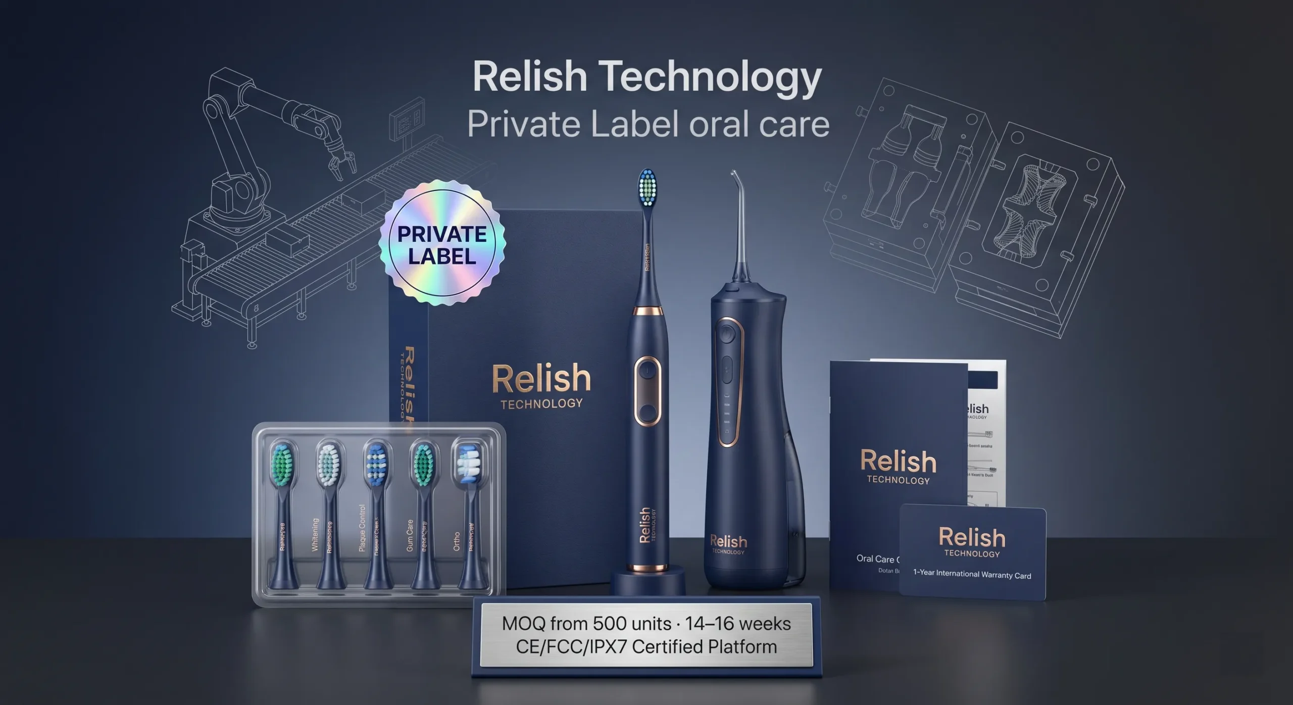 Private Label Electric Toothbrush: Complete Branding Guide (2026) 14 relish private label electric toothbrush capabilities mo 500 brand scaled