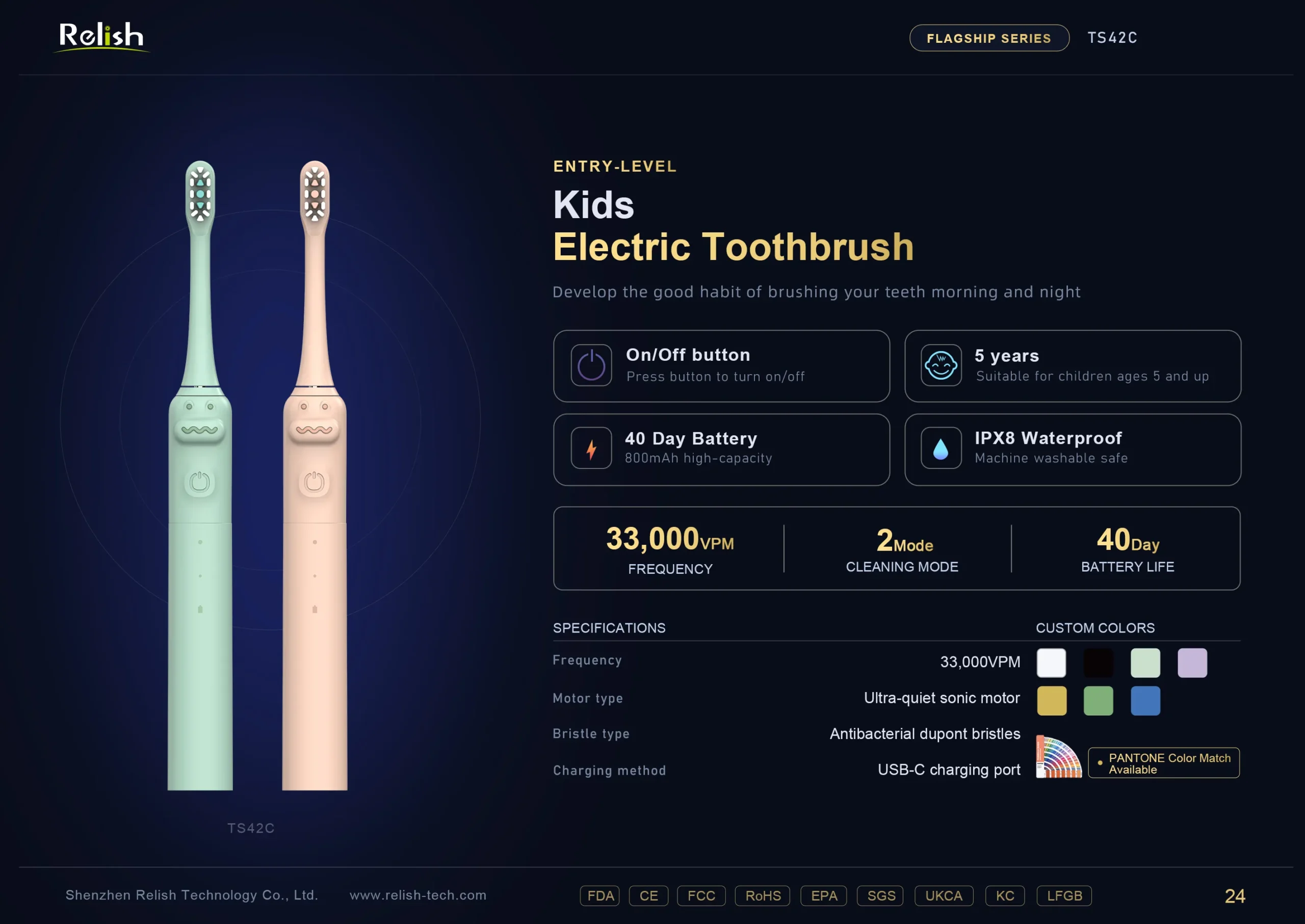 relish kids electric toothbrush entry level scaled
