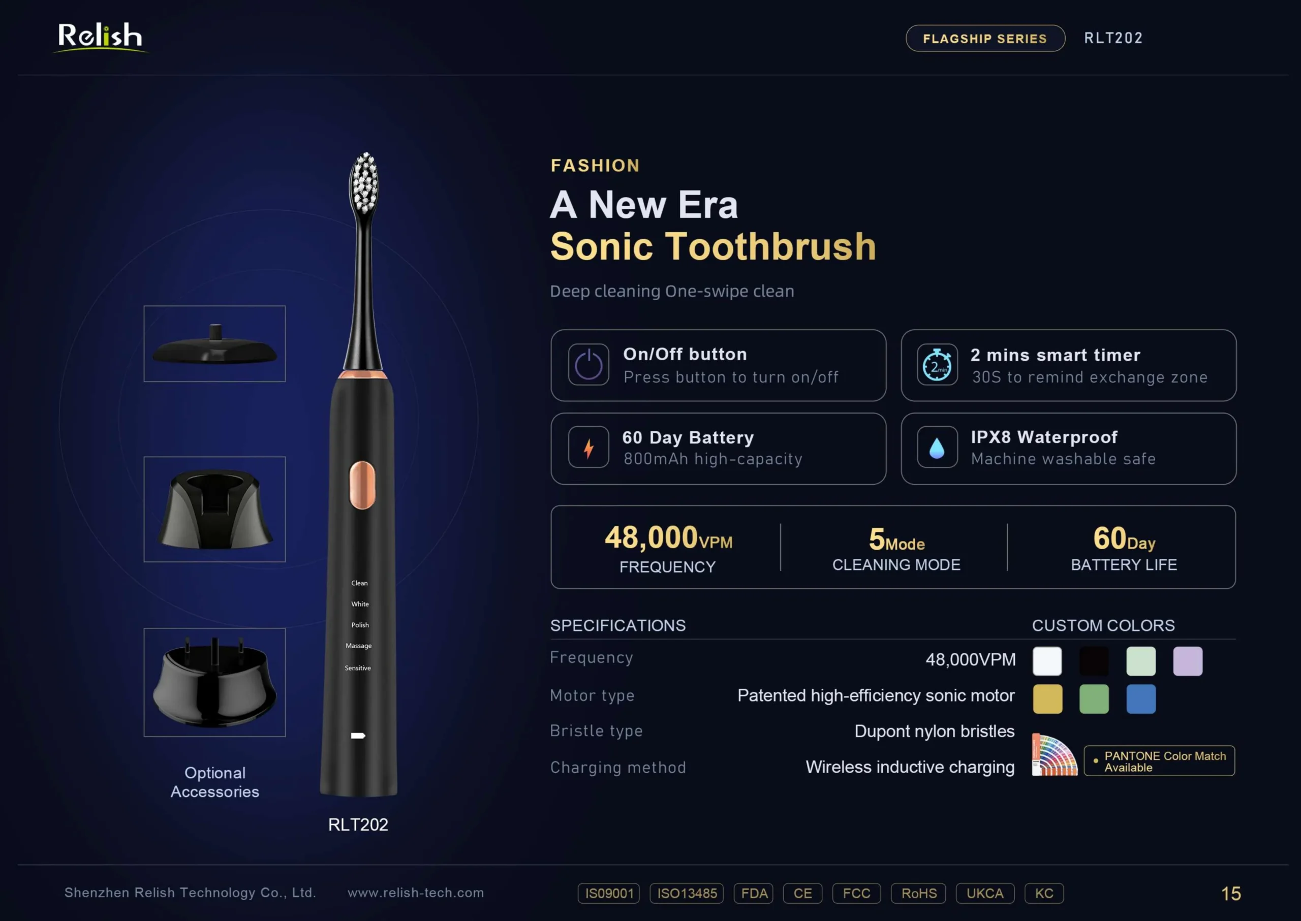 relish rlt202 sonic toothbrush scaled