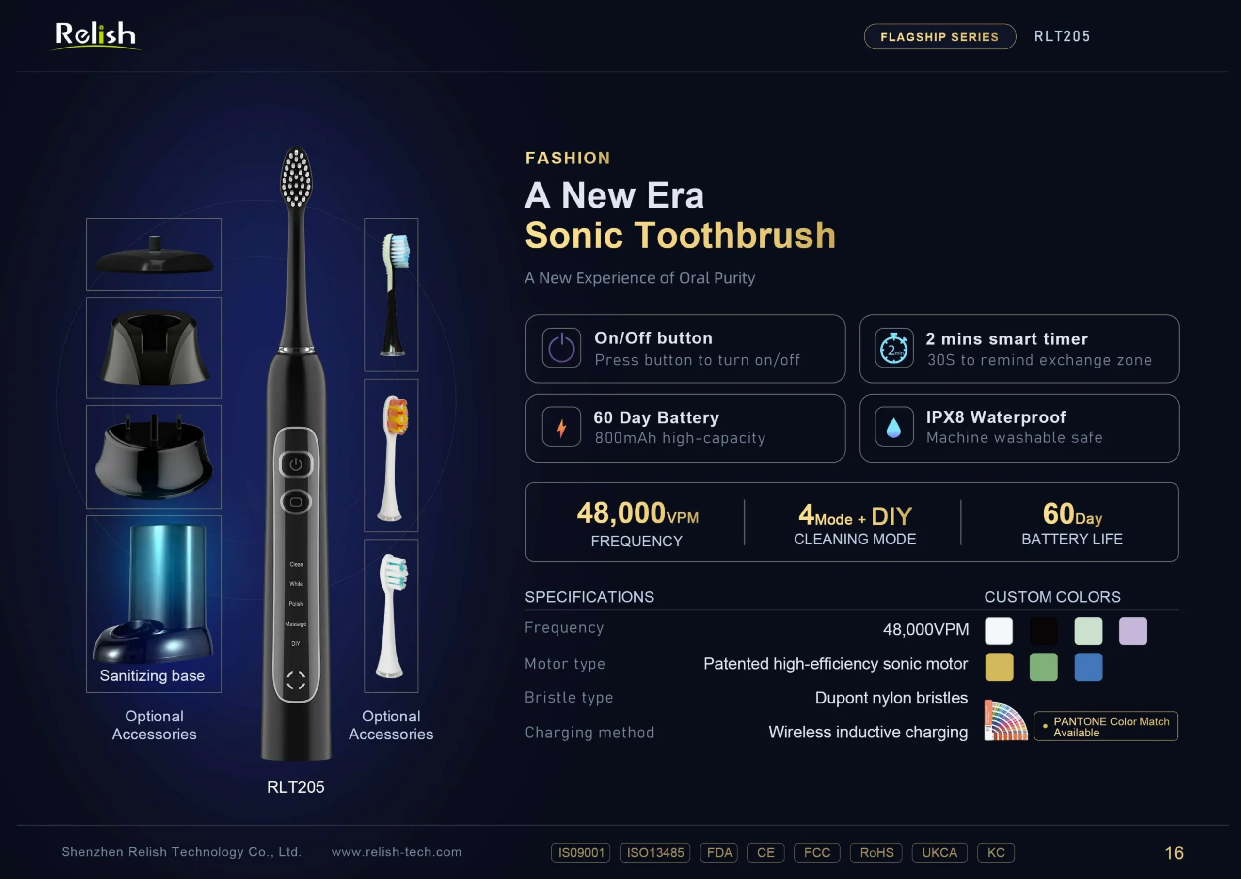 relish rlt205 sonic toothbrush scaled