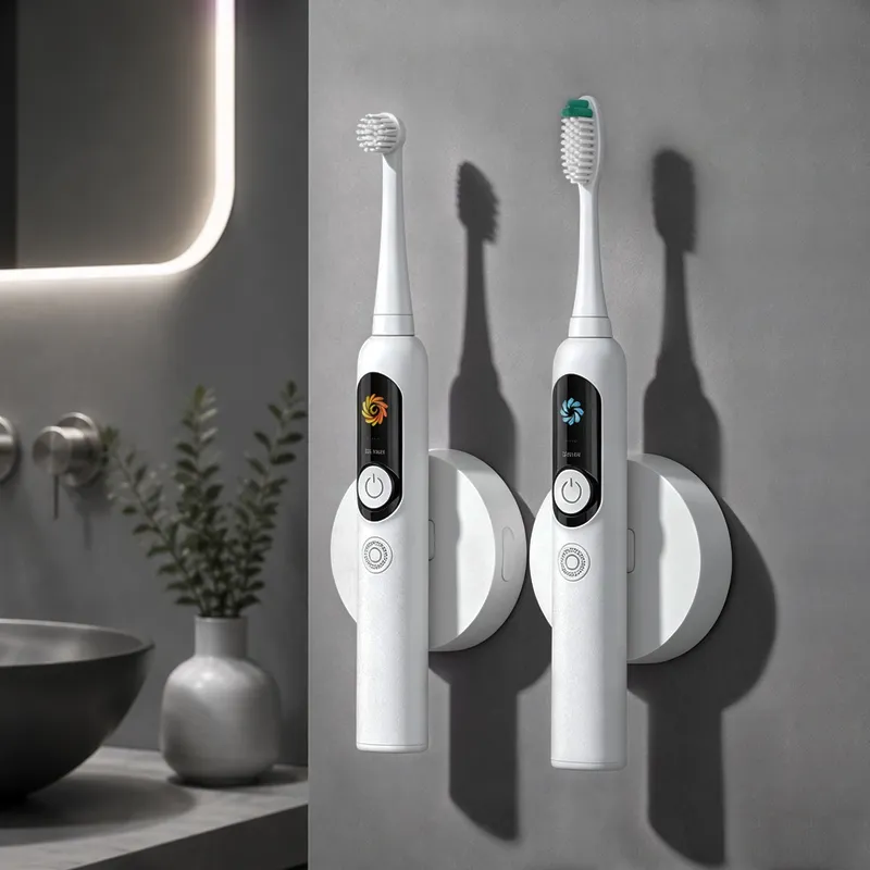 Relish VS0661C rotasonic toothbrush wall-mounted in bathroom