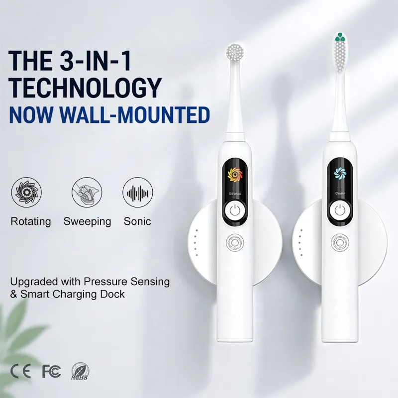 Relish VS0661C rotasonic toothbrush wall-mounted overview