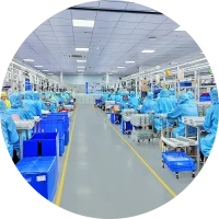 12 advanced production lines ensuring a 1.2 million plus monthly capacity for OEM electric toothbrushes.